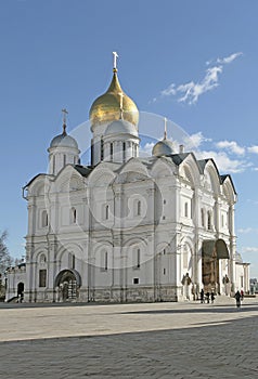Archangel Cathedral, Moscow Kremlin. Russia