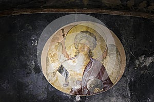 Archangel in the Church of the Holy Saviour in Chora, Istanbul