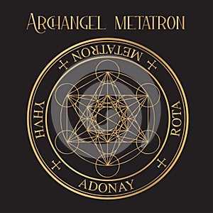 Archangel Metatron Seal, Enoch Chancellor of Heaven Angel of the Covenant