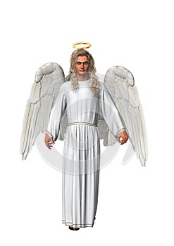 The Archangel Raphael, 3D Illustration