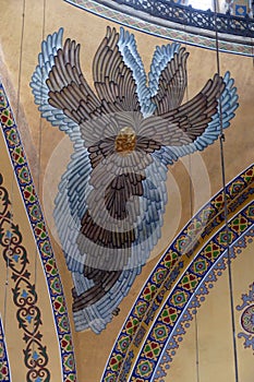 Archangel in spandrel of Hagia Sophia