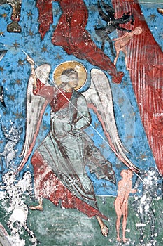 The Archangel with spear