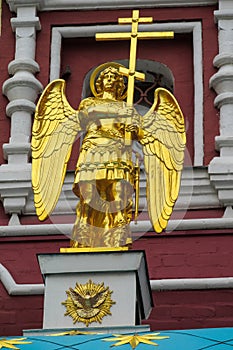 Archangel statue
