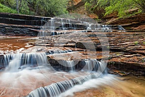 Archangel Water Fall Zion National Park