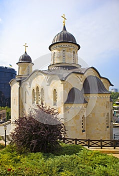 Archangelo-Mikhailovsky Zverinetsky monastery - a cave monastery in Kyiv, Ukraine photo