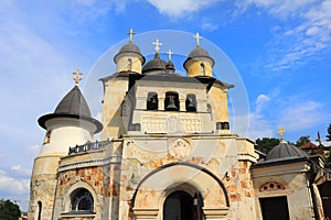 Archangelo-Mikhailovsky Zverinetsky monastery - a cave monastery in Kyiv, Ukraine photo