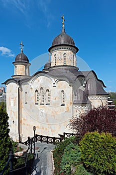 Archangelo-Mikhailovsky Zverinetsky monastery in Kyiv, Ukraine