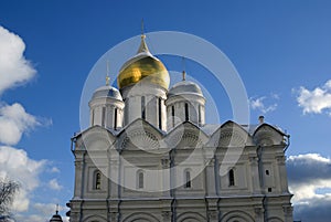 Archangels church in Moscow Kremlin. UNESCO World Heritage Site.