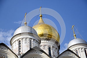 Archangels church of Moscow Kremlin. UNESCO World Heritage Site.