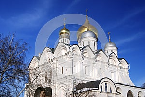 Archangels church in Moscow Kremlin. UNESCO World Heritage Site.