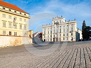 Archbishop Palace at Hradcany Square near Prague Castle, Prague, Czech Republic