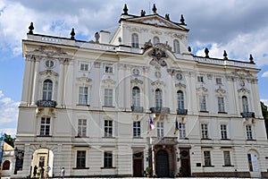 Archbishop Palace at Prague Castle in Prague, Czech Republic