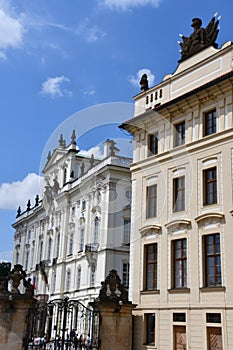 Archbishop Palace at Prague Castle in Prague, Czech Republic photo