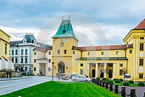 ArchbishopÃÂ´s palace in Kromeriz, Czech republic....IMAGE