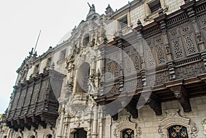 Archbishop's Palace - Lima, Peru photo