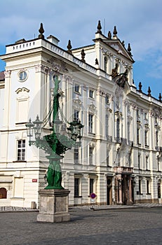 Archbishops Palace at the Hradschin Square, Prague, Czech Republic