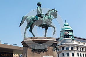 Archduke Albrecht Statue Vienna, Austria. photo