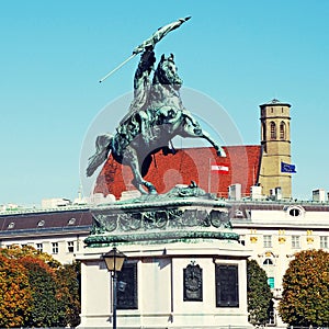 Archduke Charles of Austria Statue (Vienna, Austria) photo