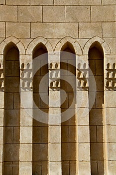 Arched Arabic architecture photo