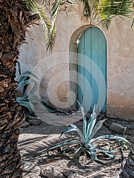 Arched gate, Southwestern design photo