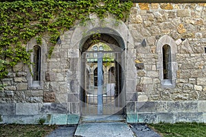 Arched door