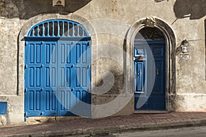 Arched doorways near Gillieru Harbour Malta