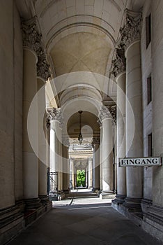 Arched entrance to Berlin Cathedral Germany