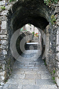 Arched passage in the Old City