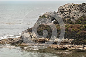 Arched Rock known as Smugglers Cave