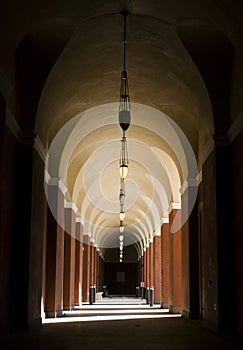 Arched walkway