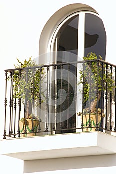 Arched window photo