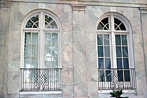 Arched windows photo