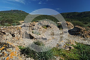 The archeological area of Abba Druche