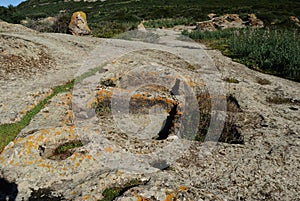 The archeological area of Abba Druche