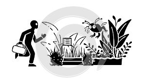 Archeological Dig: Unearthing Ancient Artifacts History, vector design Generative AI