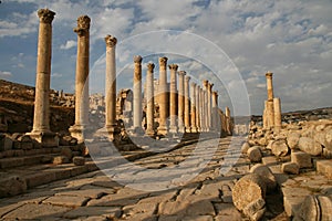 Archeological Excavation in Jerash (Jordan)