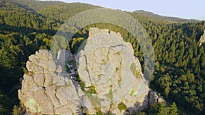 Archeological and natural monument of national significance in Urych village.