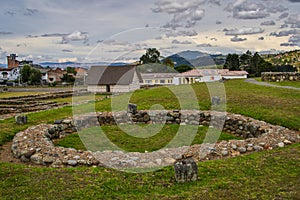 The archeological park in Cuenca, Ecuador photo