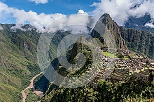 Archeological site of Machu Picchu ,Peru