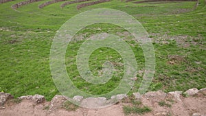 Archeological site Moray in Cusco Peru.