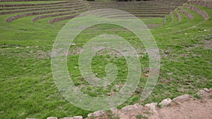 Archeological site Moray in Cusco Peru.