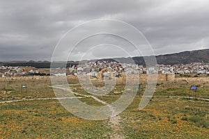 Archeological site outside of Tetouan, city in Morocco / North Africa