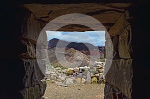 Archeological site Pucara of Tilcara in Jujuy - Argentina photo