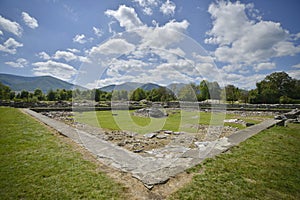 Archeological site from Ulpia Traiana Sarmizegetus