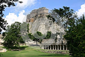 Archeological site of Uxmal photo