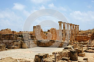 Archeology area near Paphos - Cyprus photo