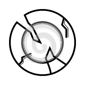 Archeology icon vector