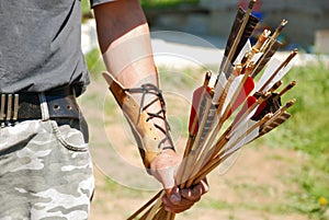 Archer and arrows
