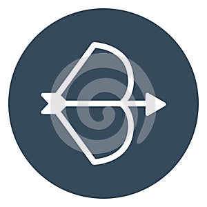 Archery, arrow  Isolated Vector icon which can easily modify or edit
