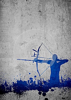 Archery background photo